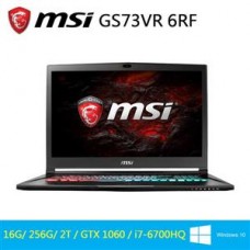 MSI微星 GS73VR 6RF(Stealth Pro)-075TW-BB7670H16G2T0DX1017.3吋筆電